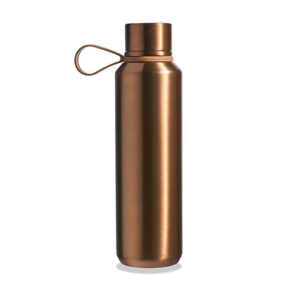 Butelka termiczna ze stali nierdzewnej 600 ml / Glink P181825P złoty Butelka termiczna ze stali nierdzewnej 600 ml / Glink P181825P złoty