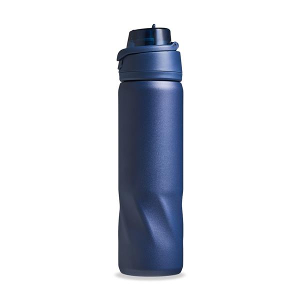 Butelka termiczna ze stali nierdzewnej 600 ml / Duodrink P181832P granatowy
