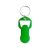 Brelok otwieracz z recyklingowanego aluminium / Token P152316P zielony