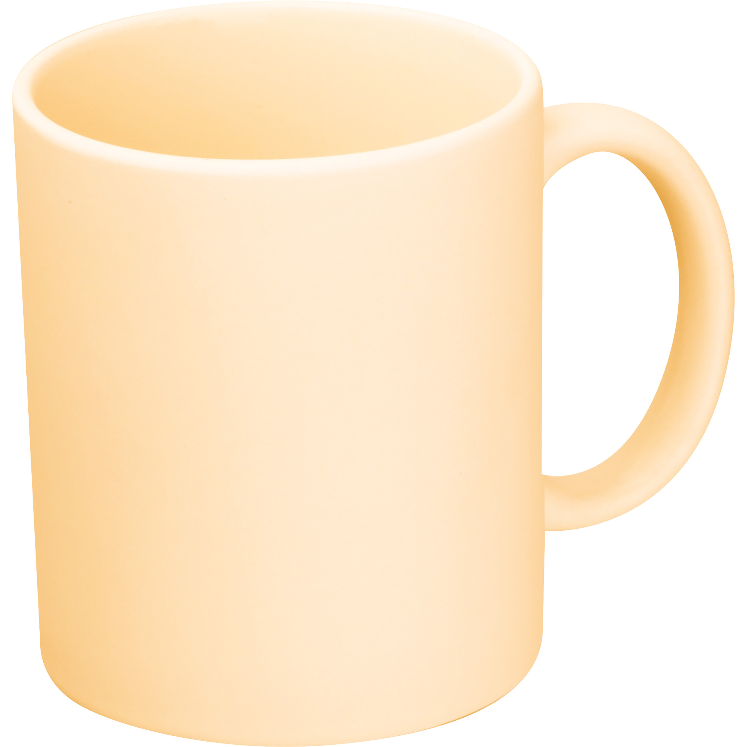 Kubek ceramiczny do sublimacji 330 ml ARIEL P180919K beżowy Kubek ceramiczny do sublimacji 330 ml ARIEL P180919K beżowy