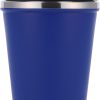 Kubek termiczny 350 ml z powłoką z recyklingu METODY P121754K niebieski