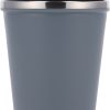 Kubek termiczny 350 ml z powłoką z recyklingu METODY P121754K szary