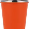 Kubek termiczny 350 ml z powłoką z recyklingu METODY P121754K pomarańczowy