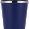 Kubek termiczny 350 ml z powłoką z recyklingu METODY P121754K granatowy
