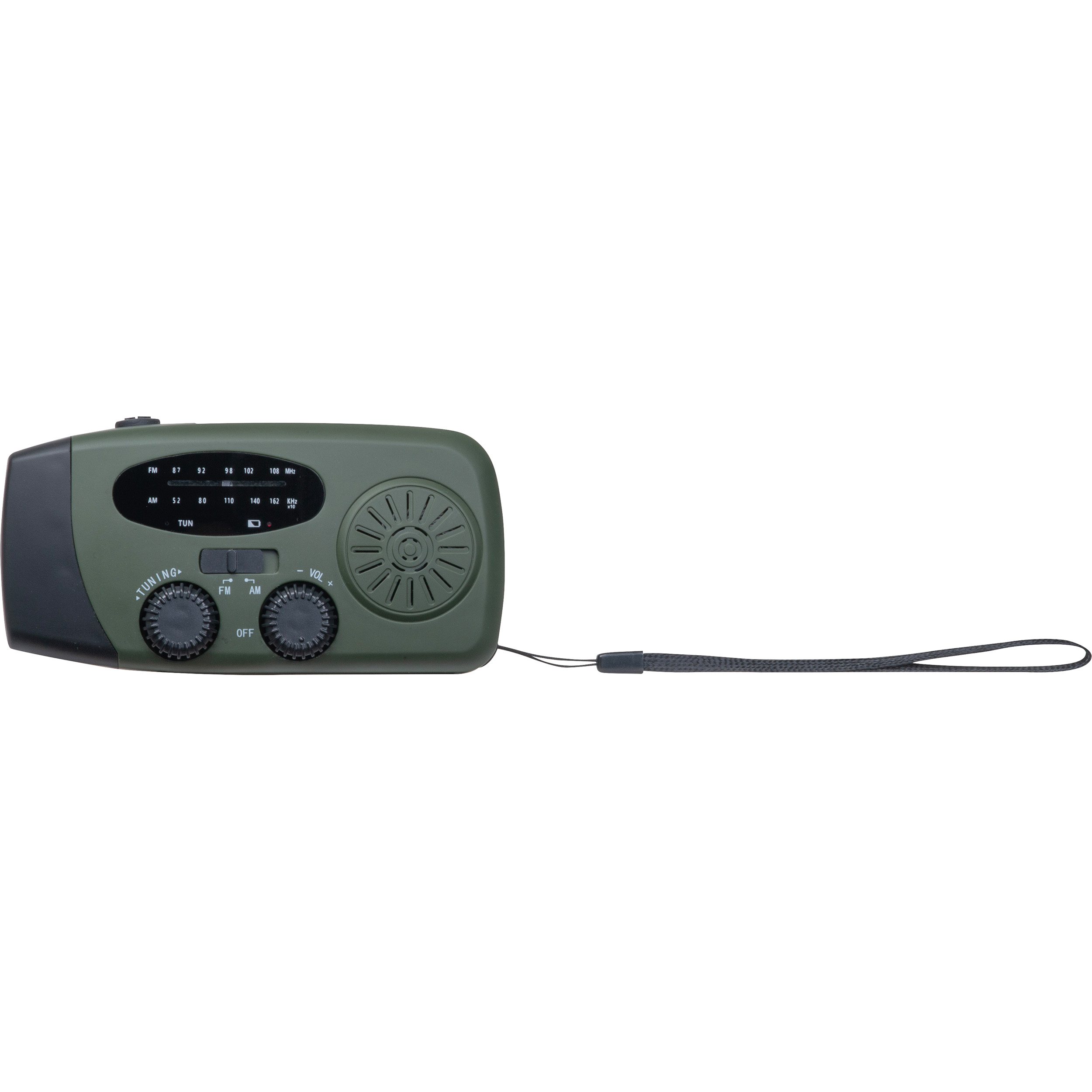 Radio alarmowe na korbkę z latarką i power bankiem BENEDETTA P180931K