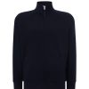 Bluza dresowa swra fuzip P140419H navy