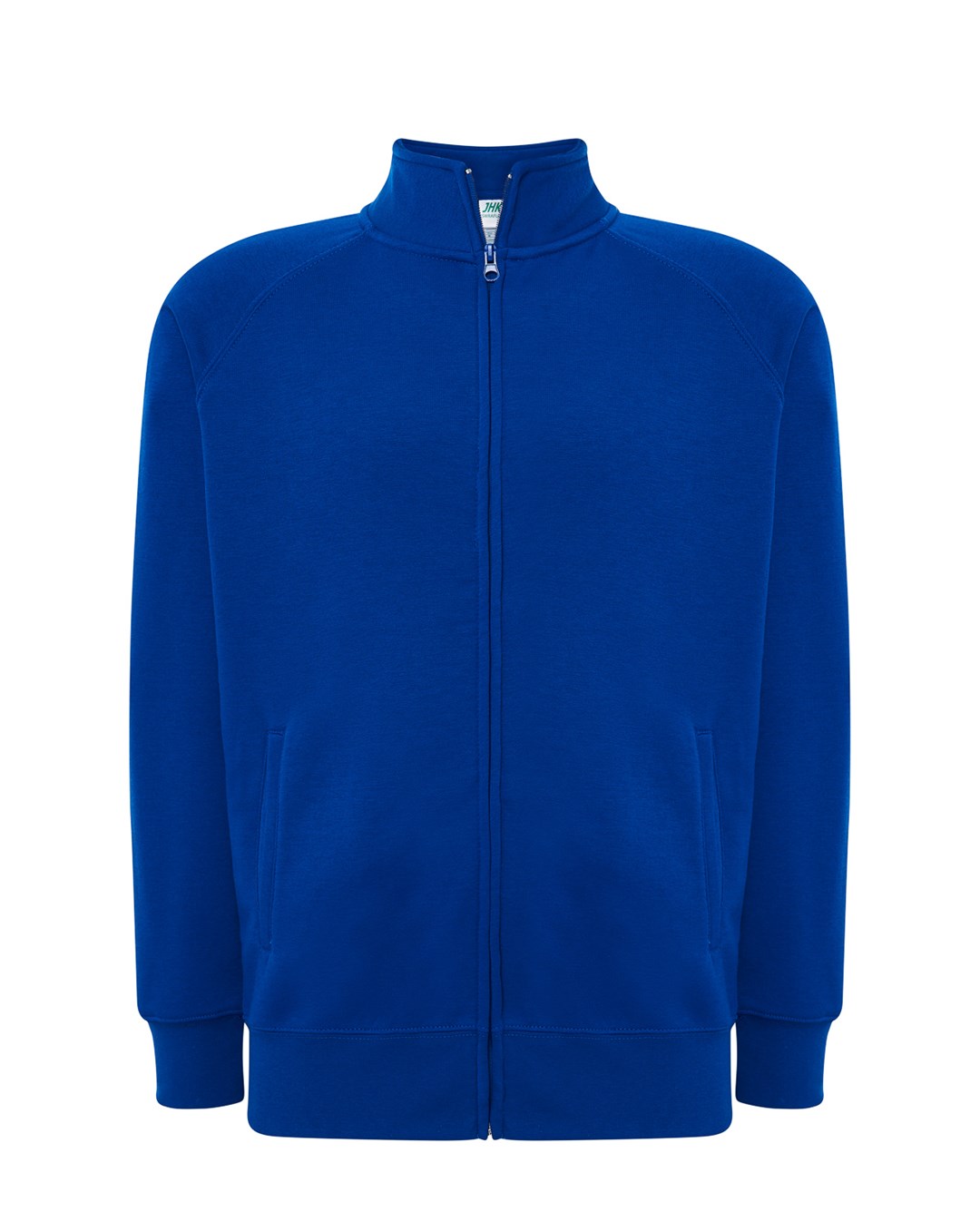 Bluza dresowa swra fuzip P140419H royal blue