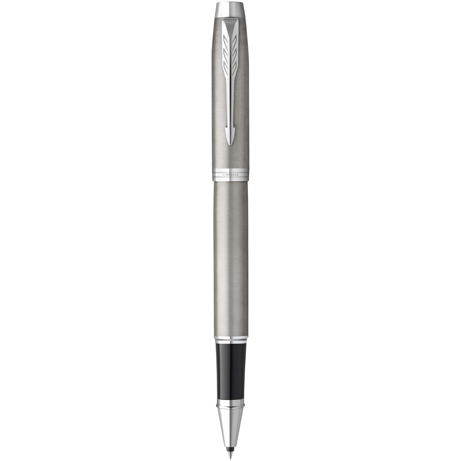 Parker IM Essentials – elegancki zestaw piśmienniczy: pióro i długopis, kolor srebrny P183018C 2 Parker IM Essentials – elegancki zestaw piśmienniczy: pióro i długopis, kolor srebrny P183018C
