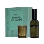 Zestaw upominkowy Wellmark: spray do wnętrz 100 ml i świeca Tender Affection 70 ml P183005C 