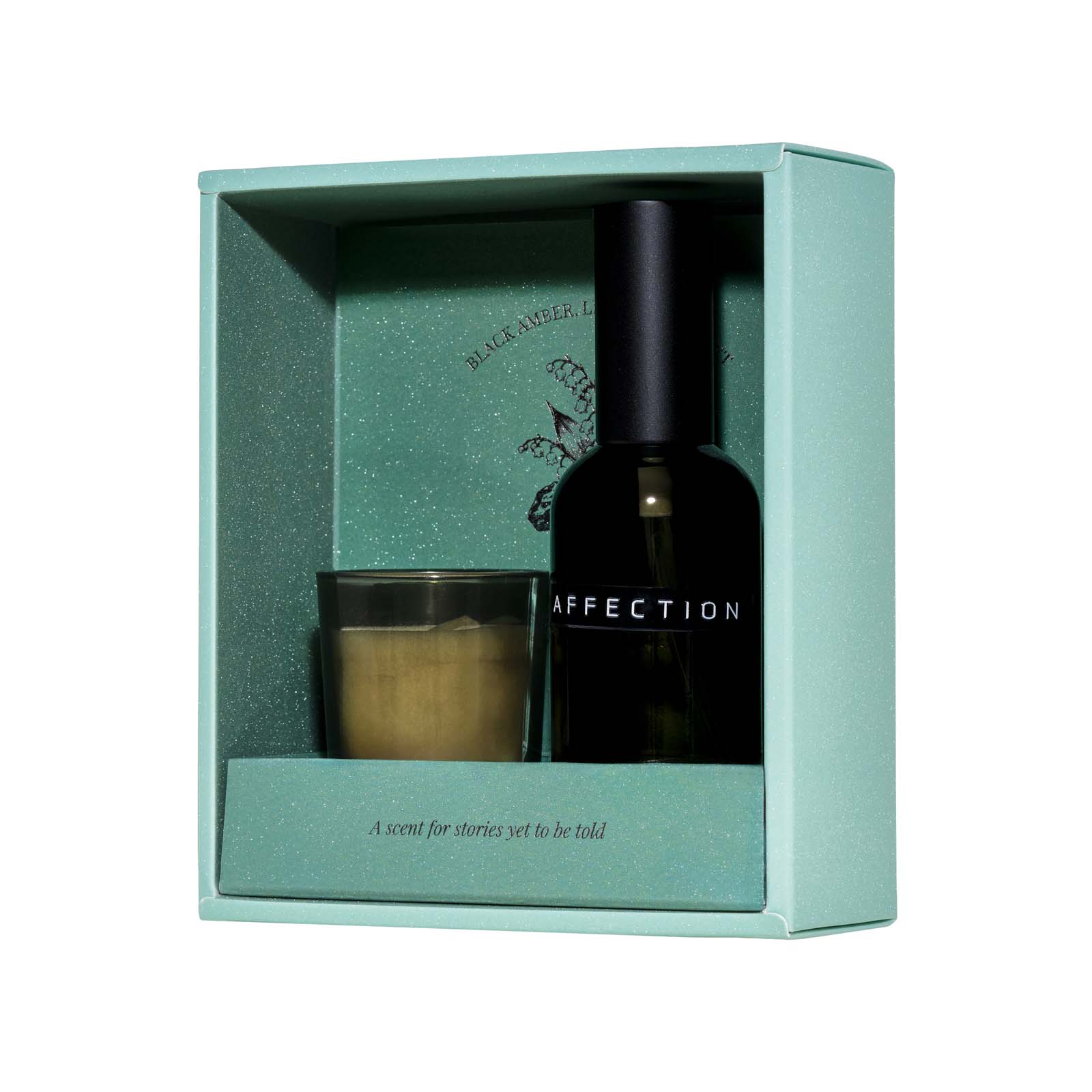 Zestaw upominkowy Wellmark: spray do wnętrz 100 ml i świeca Tender Affection 70 ml P183005C