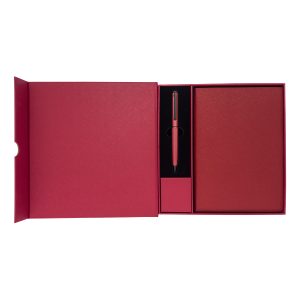 Zestaw upominkowy notes z długopisem Solene P183040R 
