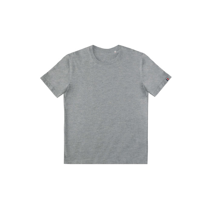 SACHA T-SHIRT UNISEX France P184209O szary melanż