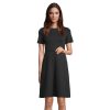 CAMILLE DRESS P184508O deep black