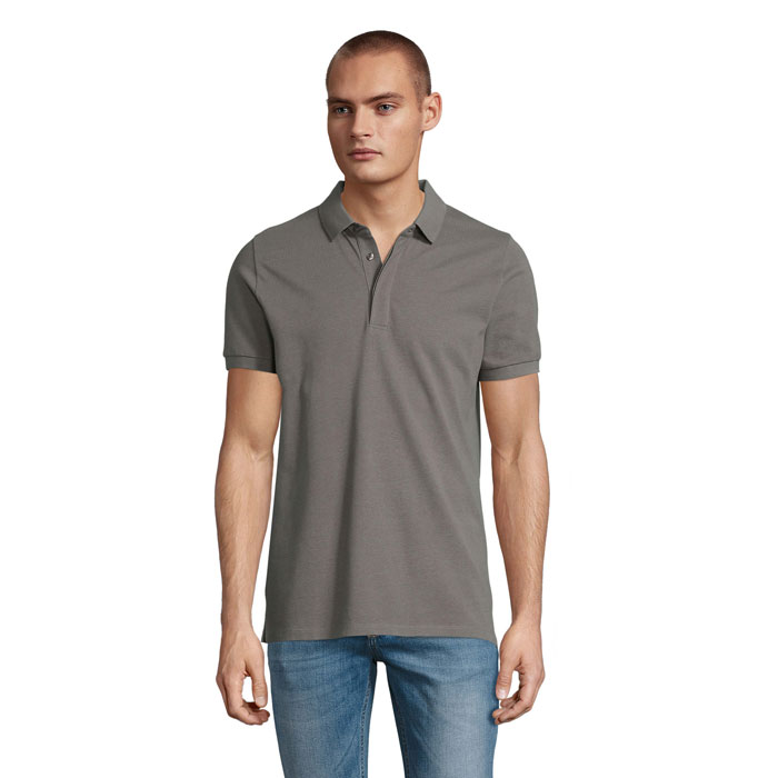 OWEN MEN POLO 215 P184741O soft gray OWEN MEN POLO 215 P184741O soft gray
