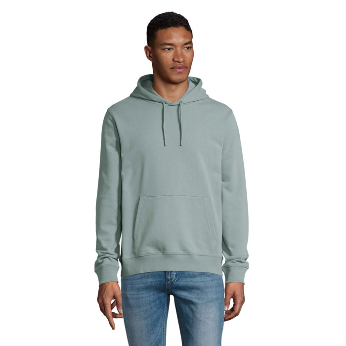 NICHOLAS MEN HOODED SWEAT P184857O dusty green NICHOLAS MEN HOODED SWEAT P184857O dusty green