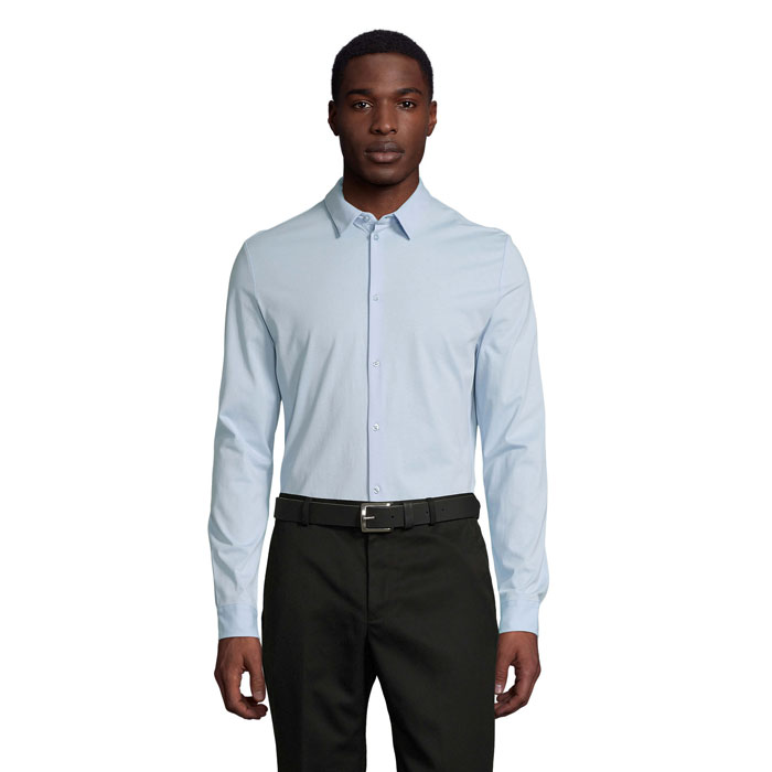 BALTHAZAR MEN SHIRT P184921O soft blue BALTHAZAR MEN SHIRT P184921O soft blue