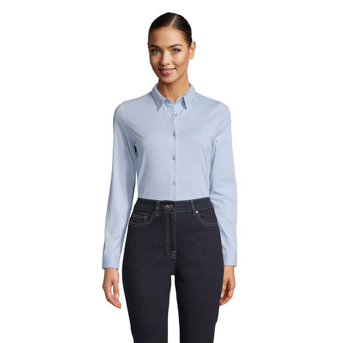 BALTHAZAR WOMEN SHIRT P184949O soft blue BALTHAZAR WOMEN SHIRT P184949O soft blue