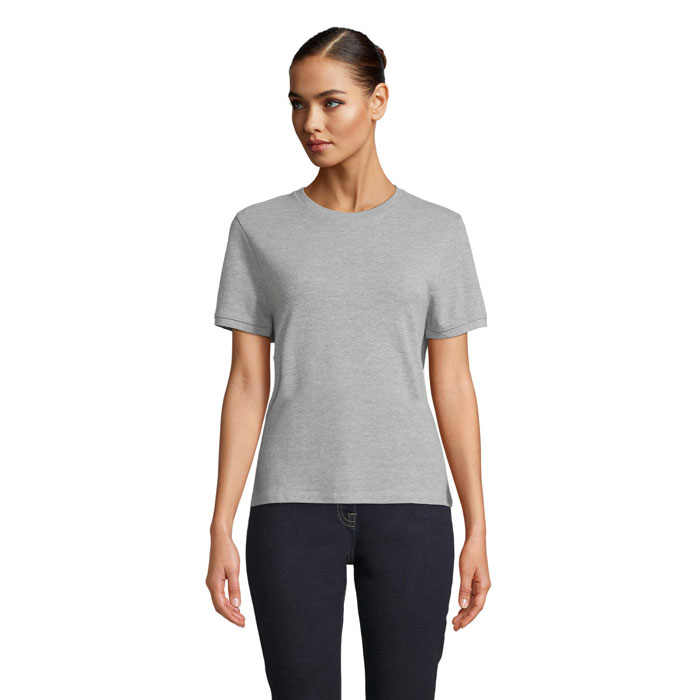 LORIS UNISEX T-SHIRT 180 P184979O gray melanged LORIS UNISEX T-SHIRT 180 P184979O gray melanged