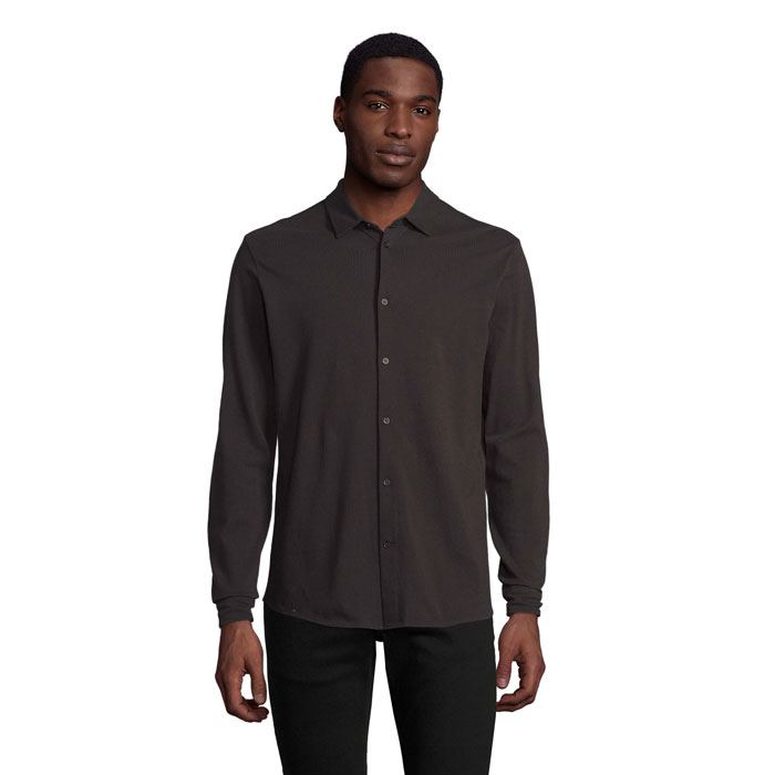 BASILE MEN SHIRT P185011O MI-N03777-W