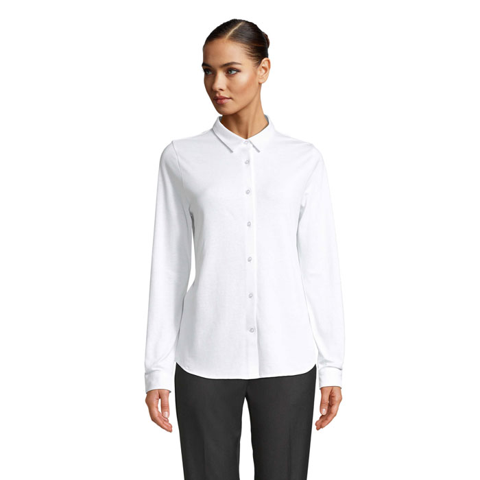 BASILE WOMEN SHIRT P185151O optic white BASILE WOMEN SHIRT P185151O optic white