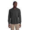 BART MEN MAO COLLAR SHIRT P185169O deep black BART MEN MAO COLLAR SHIRT P185169O deep black