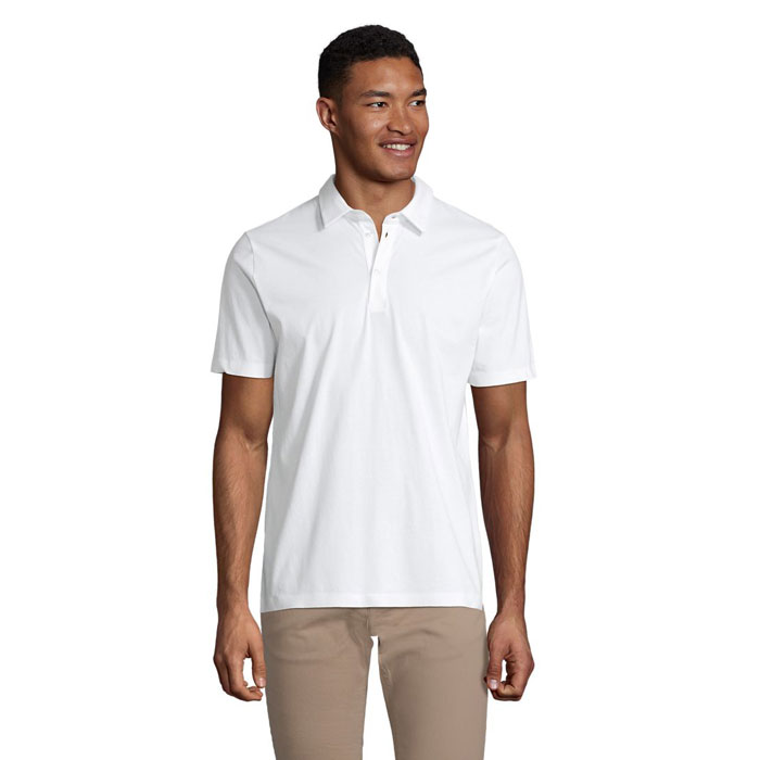 RELAX O SCAR MEN POLO SHIRT P185241O optic white RELAX O SCAR MEN POLO SHIRT P185241O optic white