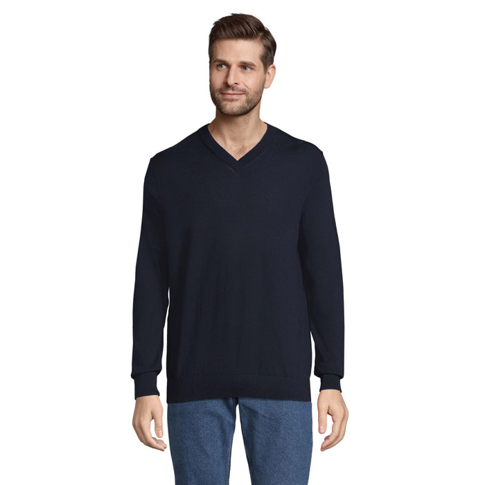 SULLIVAN MEN V-NECK SWEATER P185295O night SULLIVAN MEN V-NECK SWEATER P185295O night