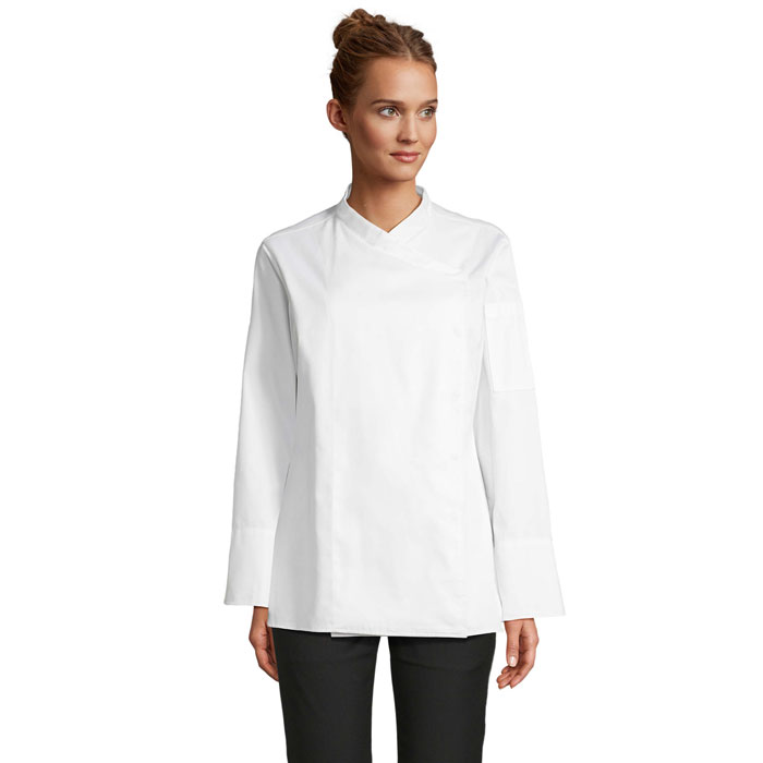 EUGENE CHEF JACKET P185475O optic white EUGENE CHEF JACKET P185475O optic white
