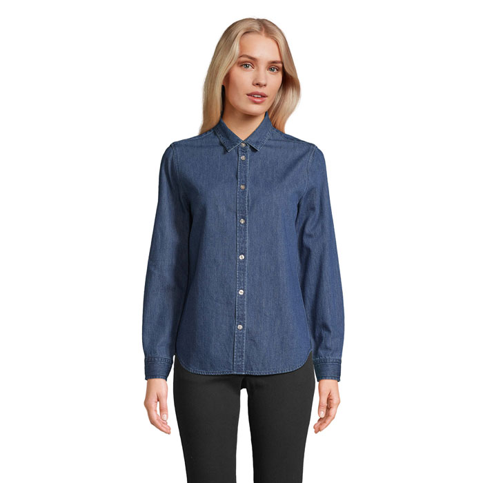 BENNETT WOMEN DENIM SHIRT P185508O light oxford BENNETT WOMEN DENIM SHIRT P185508O light oxford