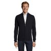 GORDON MEN ZIPPED CARDIGAN P185605O granatowy