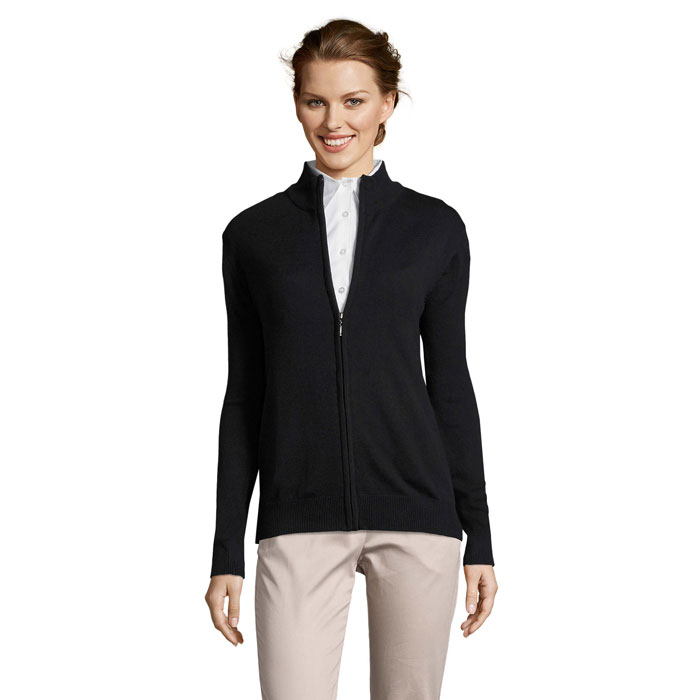 GORDON WOMEN ZIP CARDIGAN P185617O granatowy