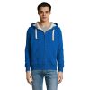 SHERPA UNISEX ZIPPED JACKET P185757O niebieski