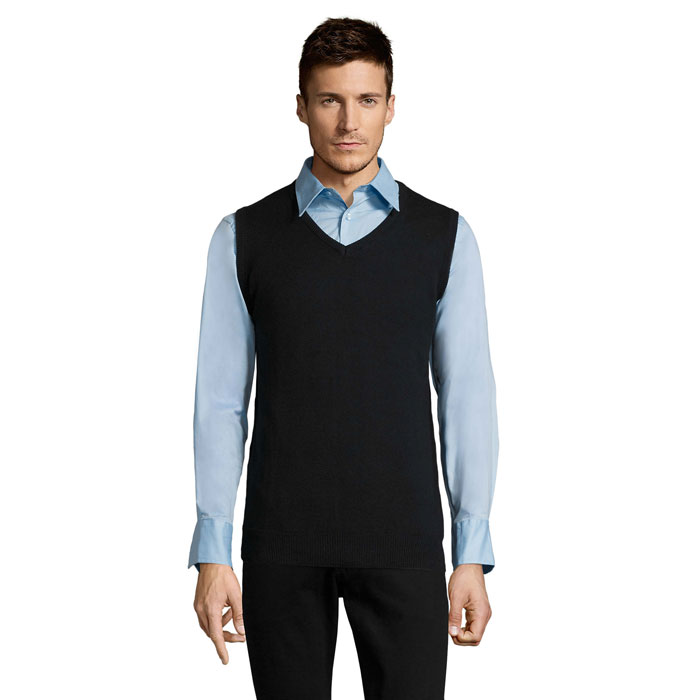 GENTLEMEN UNISEX SWEATER P185791O granatowy