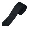 GATSBY SLIM TIE SATIN 270 P185810O czarny GATSBY SLIM TIE SATIN 270 P185810O czarny