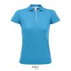 PERFORMER WOMEN SPORTS POLO P185859O aqua PERFORMER WOMEN SPORTS POLO P185859O aqua