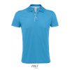 PERFORMER MEN SPORT POLO P185901O aqua