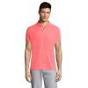 PERFORMER MEN SPORT POLO P185901O neon coral