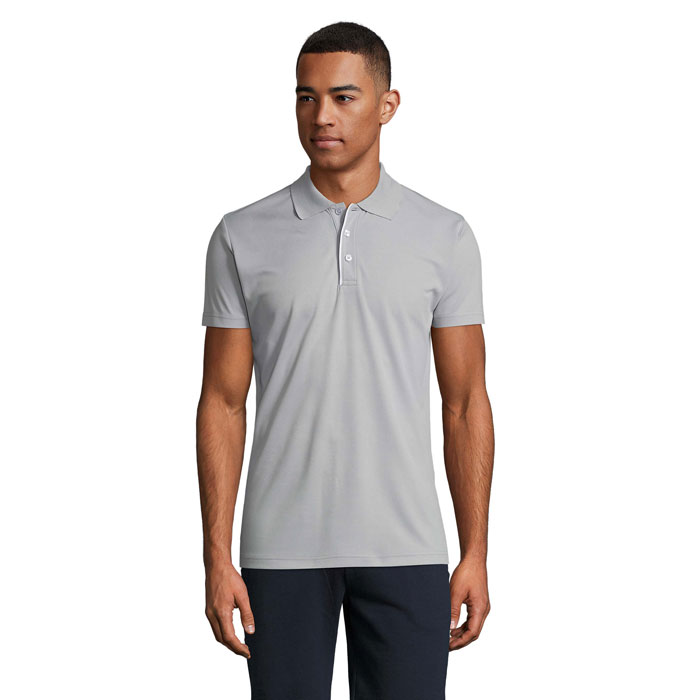 PERFORMER MEN SPORT POLO P185901O pure grey