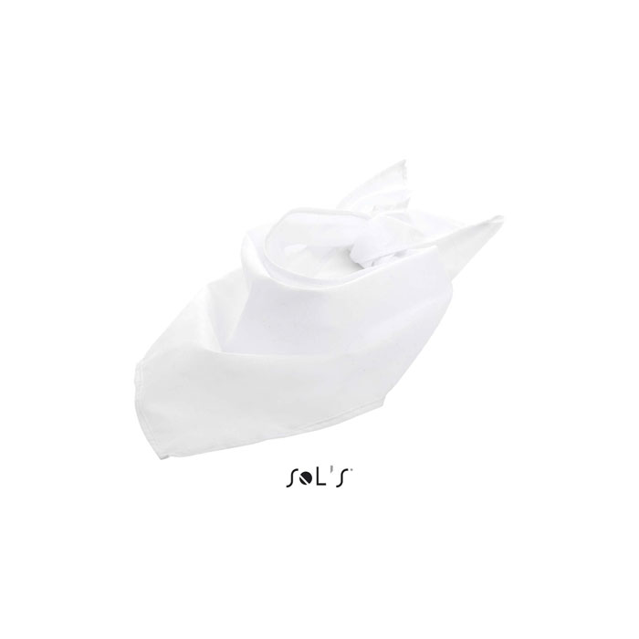 BANDANA POLYCOTTON P183065O bialy