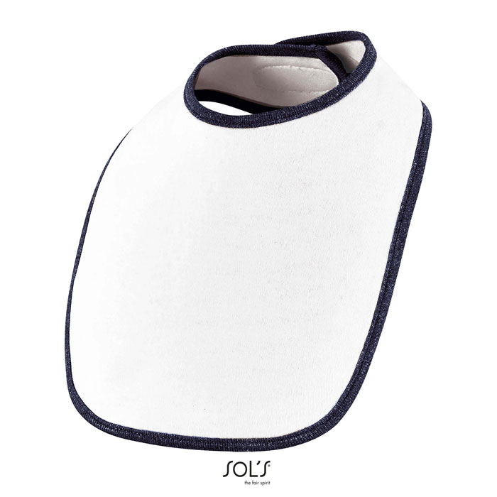 BABIB BABY BIB P186044O white / french navy