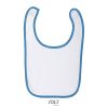 BABIB BABY BIB P186044O white / aqua