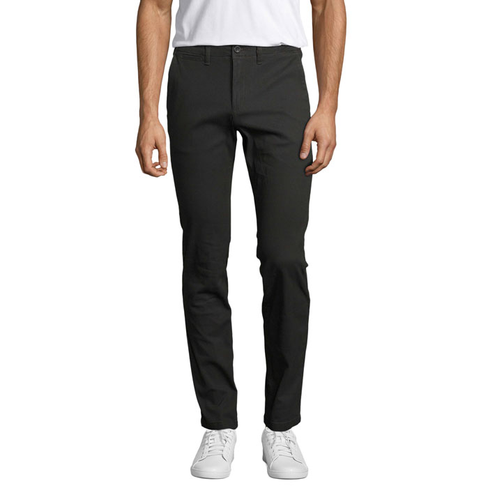 JULES MEN CHINO TROUSERS P186162O szarość węgla drzewnego