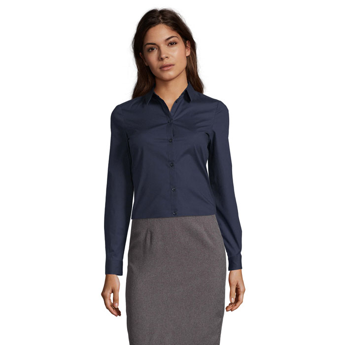 BLAKE WOMEN STRETCH SHIRT P186262O dark blue BLAKE WOMEN STRETCH SHIRT P186262O dark blue