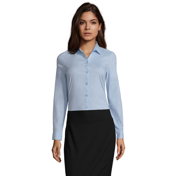 BLAKE WOMEN STRETCH SHIRT P186262O jasno / niebieski BLAKE WOMEN STRETCH SHIRT P186262O jasno / niebieski