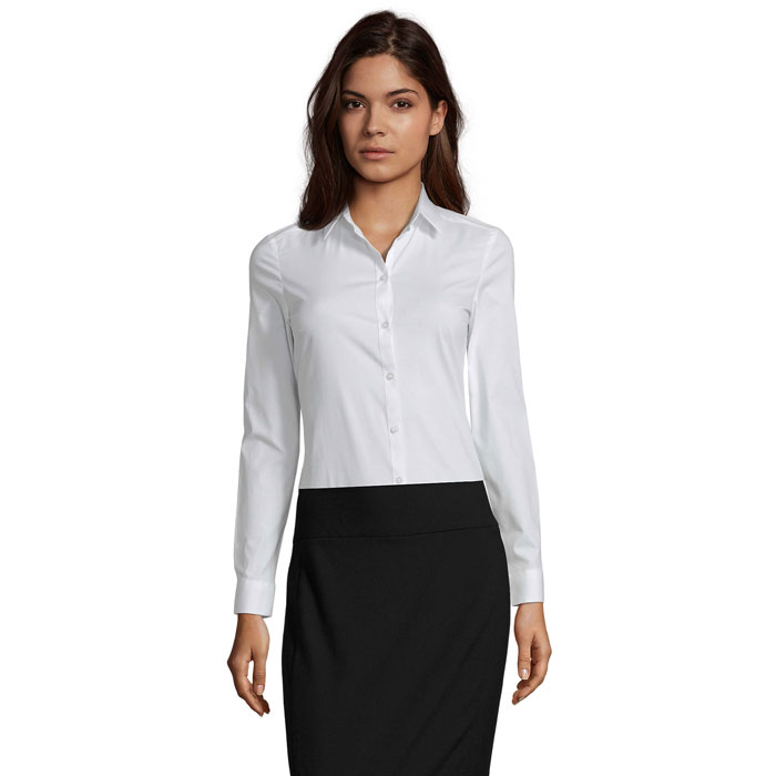 BLAKE WOMEN STRETCH SHIRT P186262O MI-S01427-W