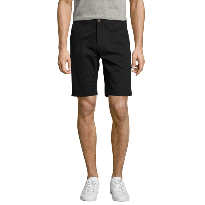 JASPER MEN CHINO SHORTS P186355O czarny