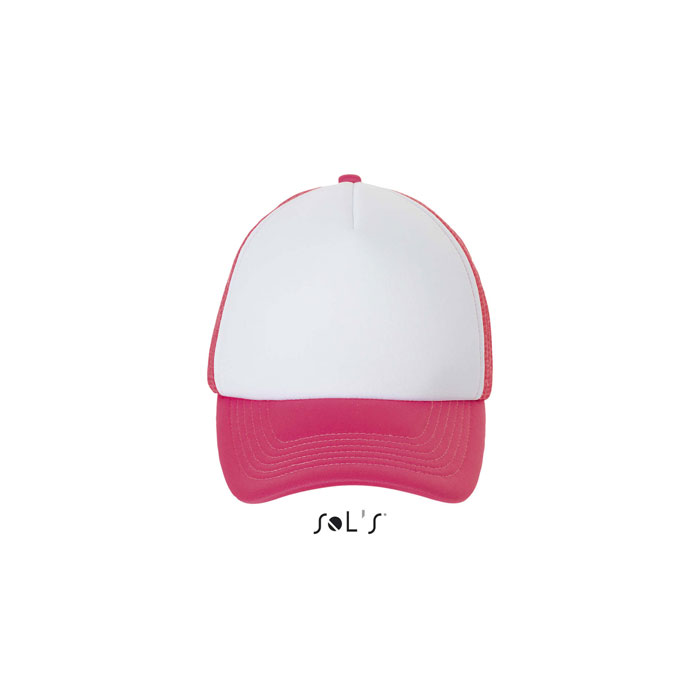 BUBBLE CAP POLYESTER P186419O white / neon coral