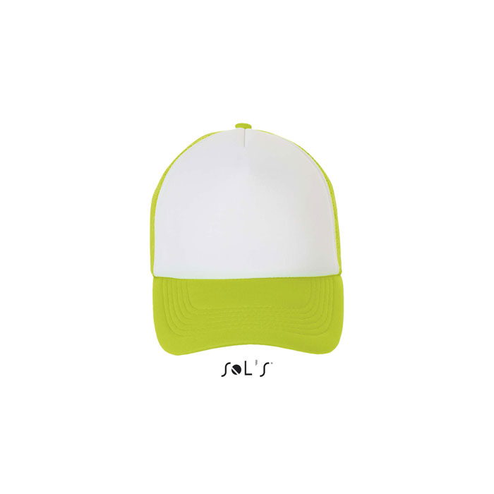BUBBLE CAP POLYESTER P186419O white / neon green