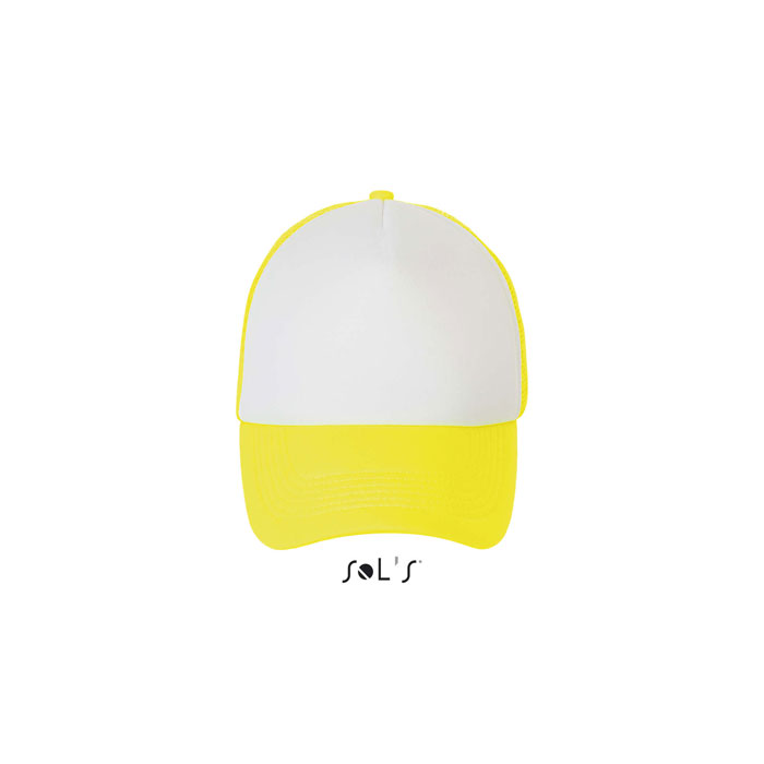 BUBBLE CAP POLYESTER P186419O white / neon yellow