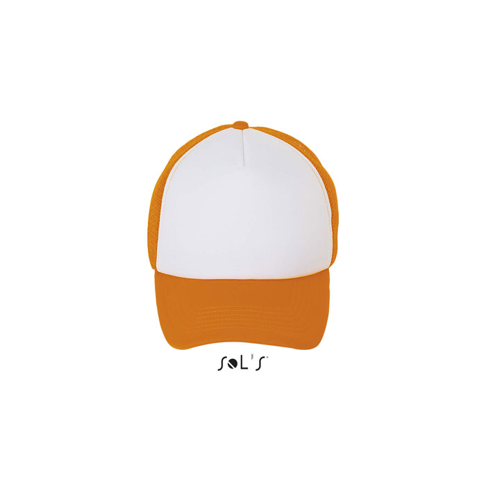 BUBBLE CAP POLYESTER P186419O white / neon orange